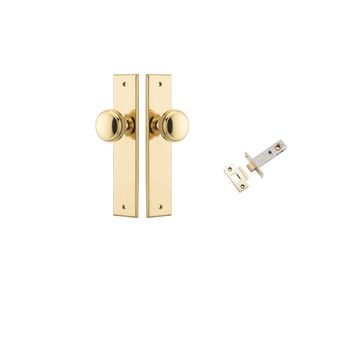 Paddington Knob - Chamfered Backplate Passage Kit