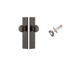 10946KPASS60 - Cambridge Knob - Chamfered Backplate Passage Kit - Signature Brass - Passage