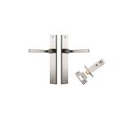 14708KPASS60 - Annecy Lever - Rectangular Backplate Passage Kit - Satin Nickel - Passage