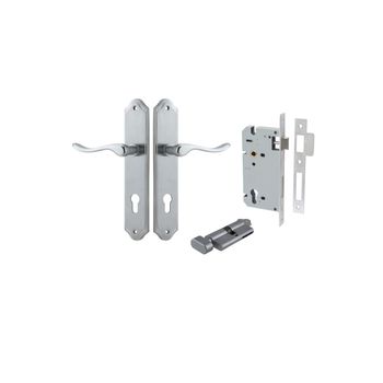 Stirling Lever - Shouldered Backplate Entrance Kit with High Security Lock