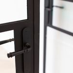 12730 - Verona Lever - Oval Backplate - Matt Black - Passage