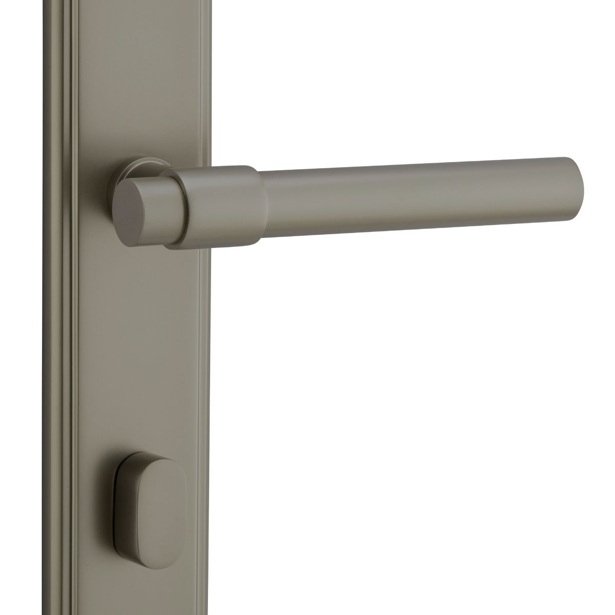 16602P85 - Helsinki Lever - Stepped Backplate - Graphite PVD - Privacy