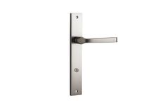 14708P85 - Annecy Lever - Rectangular Backplate - Satin Nickel - Privacy
