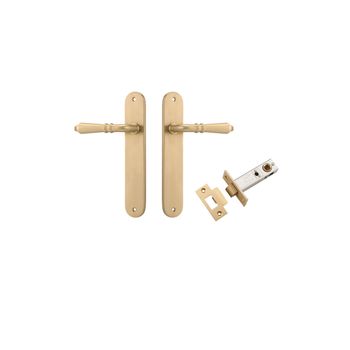 Sarlat Lever - Oval Backplate Passage Kit