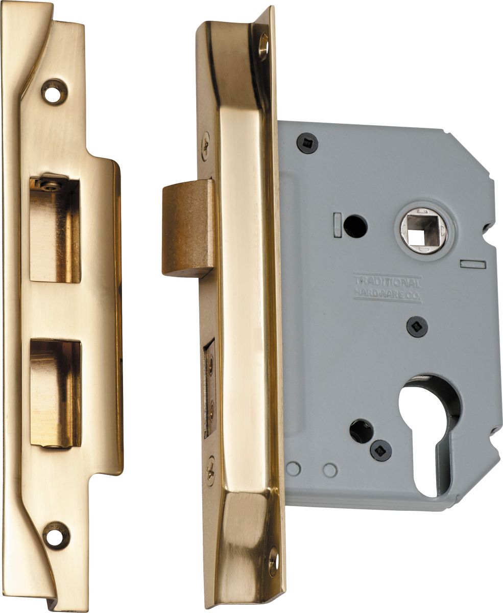 Rebated Euro Mortice Lock -  Backset 57mm