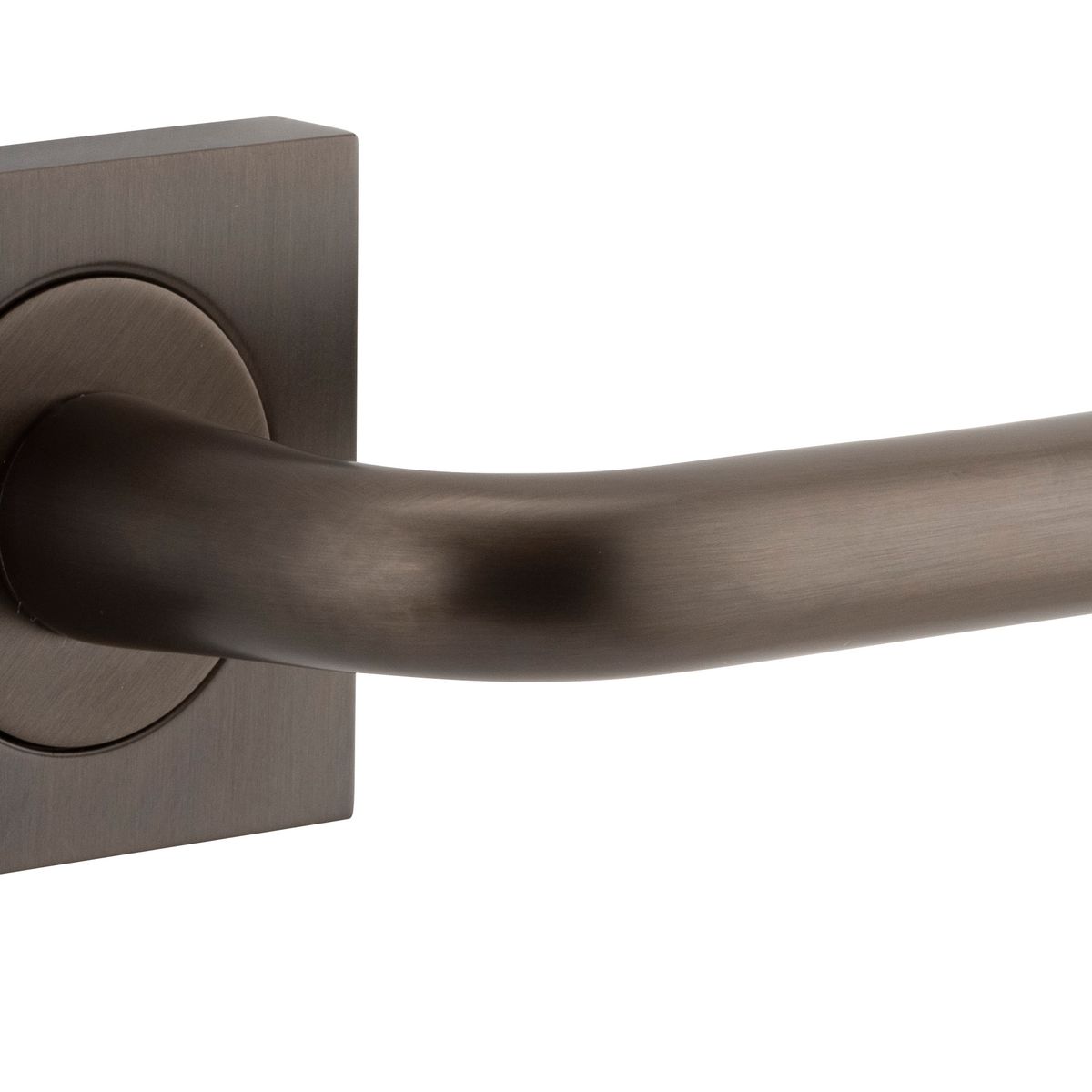 20361 - Oslo Lever - Square Rose - Signature Brass - Passage