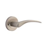 9229KIBPRIV60 - Oxford Lever - Round Rose (Inbuilt Privacy) - Satin Nickel - Privacy