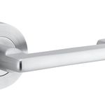20785KIBPRIV60 - Baltimore Return Lever - Round Rose (Inbuilt Privacy) - Brushed Chrome - Privacy