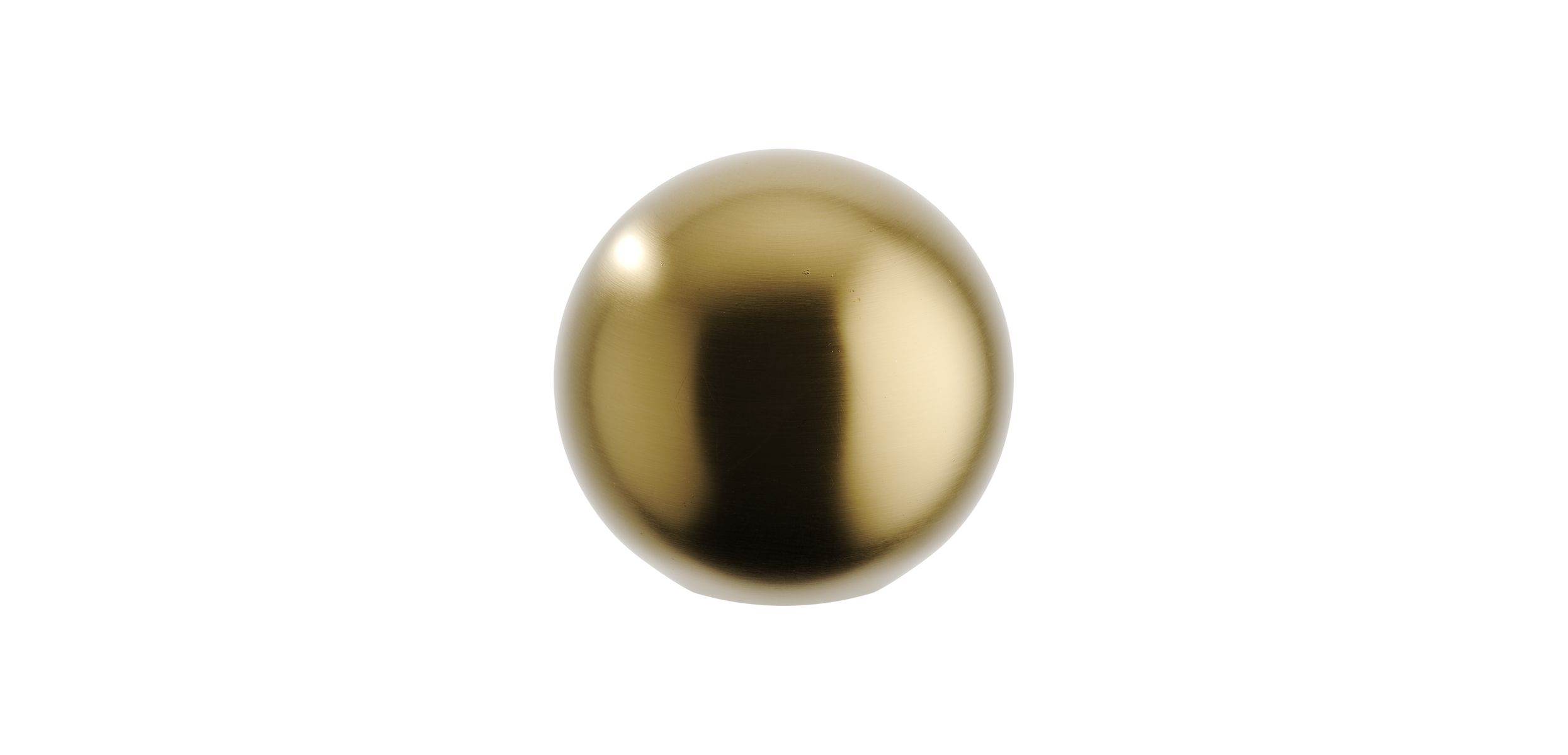 24080 - Puerto Cupboard Knob P30xD32mm - Brushed Gold PVD