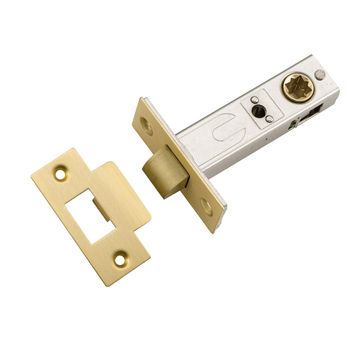 Hard Sprung Split Cam Tube Latch - 60mm Backset