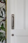 9341 - Sarlat Pull Handle on Backplate - Signature Brass