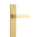 Osaka Lever - Chamfered Backplate