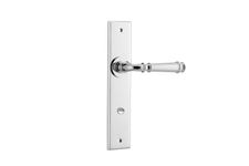 11786 - Verona Lever - Chamfered Backplate - Polished Chrome - Passage