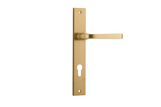 Annecy Lever - Rectangular Backplate