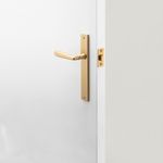 15372 - Copenhagen Lever - Rectangular Backplate - Brushed Brass - Passage