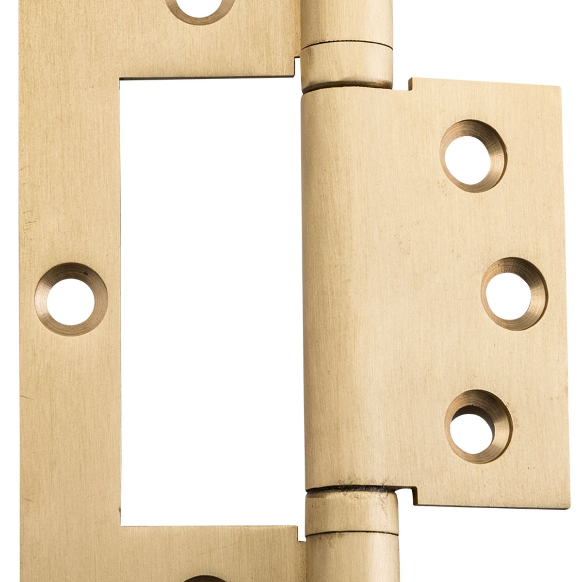 2847 - Hirline Hinge - H100xW49mm - Brushed Brass