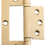 2847 - Hirline Hinge - H100xW49mm - Brushed Brass