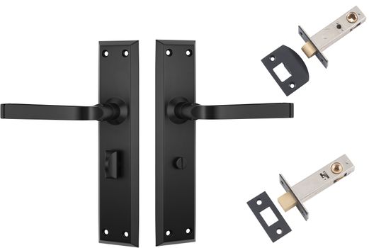 Menton Lever - Long Backplate Privacy Set