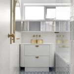 0254 - Guildford Knob - Round Rose - Brushed Brass - Passage