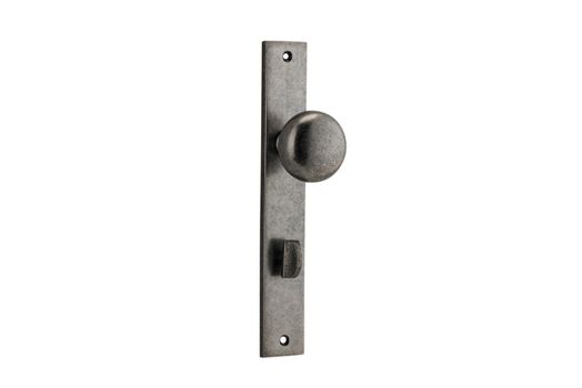 Cambridge Knob - Rectangular Backplate
