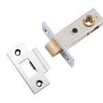 21462 - Split Cam Tube Latch - 45mm Backset - Polished Chrome