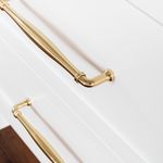 21080 - Sarlat Cabinet Pull - CTC256mm - Polished Brass