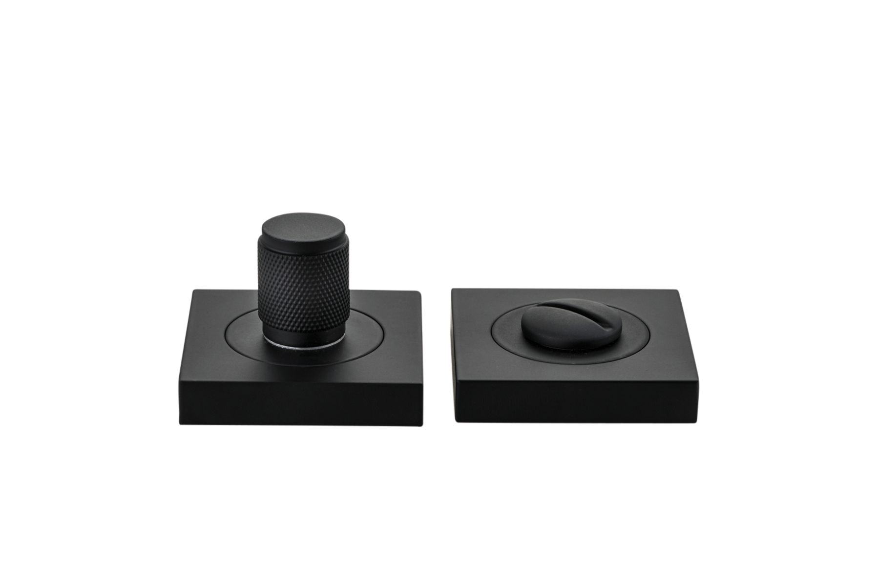 20003 - Brunswick Privacy Turn - Square - Matt Black