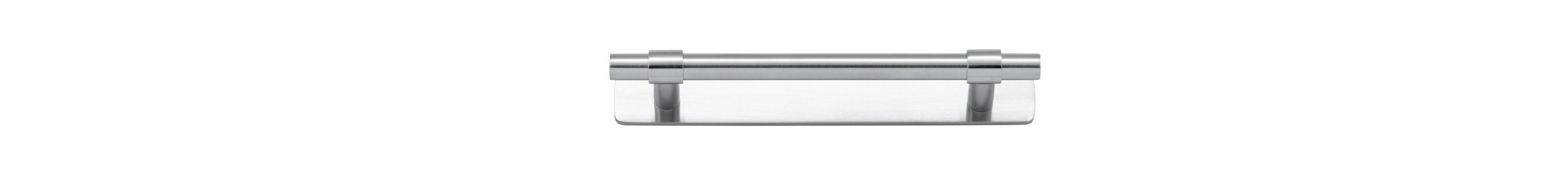 Helsinki Cabinet Pull with Backplate - CTC128mm
