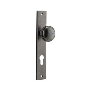 Paddington Knob - Rectangular Backplate