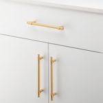 21016 - Helsinki Cabinet Pull - CTC160mm - Brushed Brass