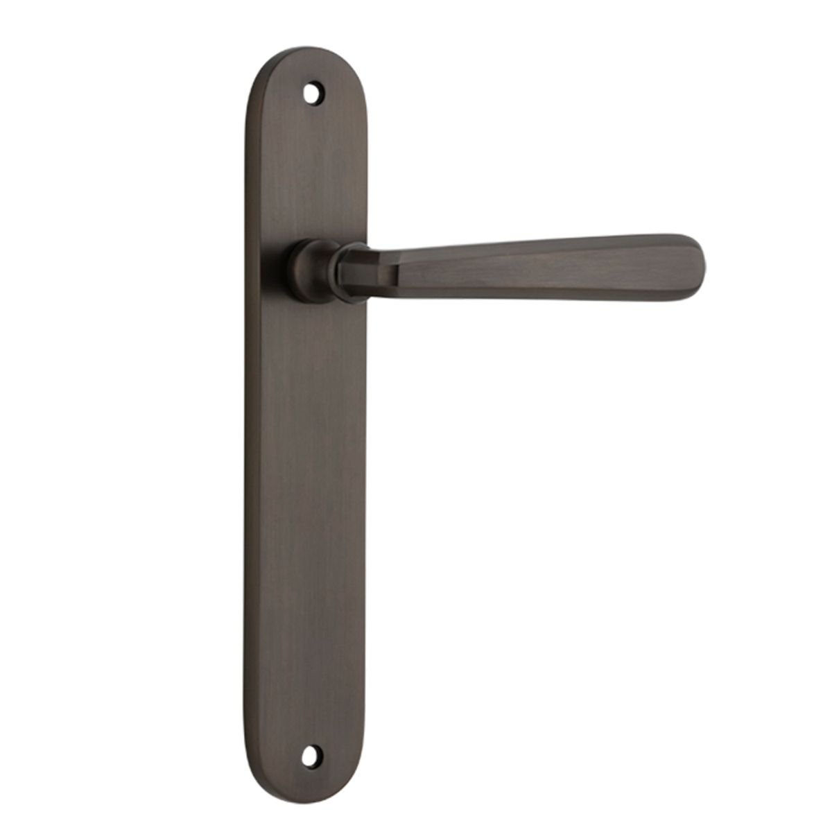 10876 - Copenhagen Lever - Oval Backplate - Signature Brass - Passage