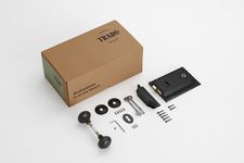 Rim Lock and Milled Edge Knob Passage Set