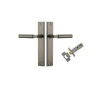 16750KPASS60 - Berlin Lever - Rectangular Backplate Passage Kit - Graphite PVD - Passage