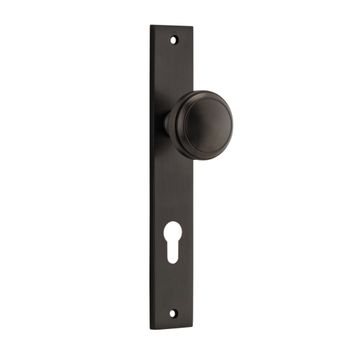 Paddington Knob - Rectangular Backplate