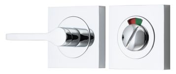 21723 - Accessibility Privacy Turn with Indicator - Square - Polished Chrome