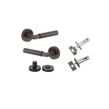 Berlin Lever - Round Rose Privacy Kit