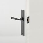 10786 - Verona Lever - Chamfered Backplate - Signature Brass - Passage