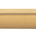 0555B - Cali Cabinet Pull with Backplate - CTC 128mm - Brushed Brass