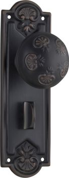Nouveau Door Knob - Long Backplate