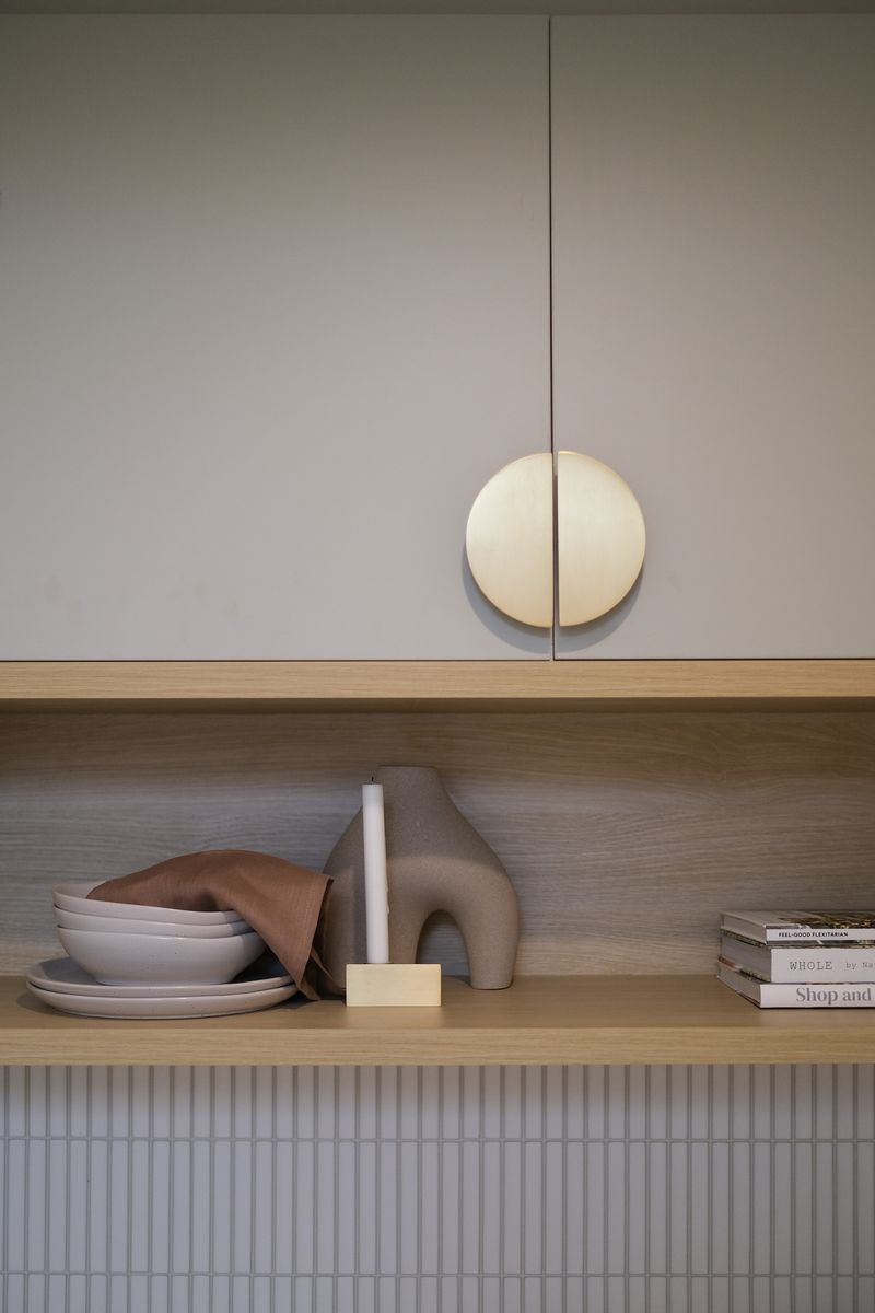 21336 - Osaka Cupboard Pull - Brushed Brass
