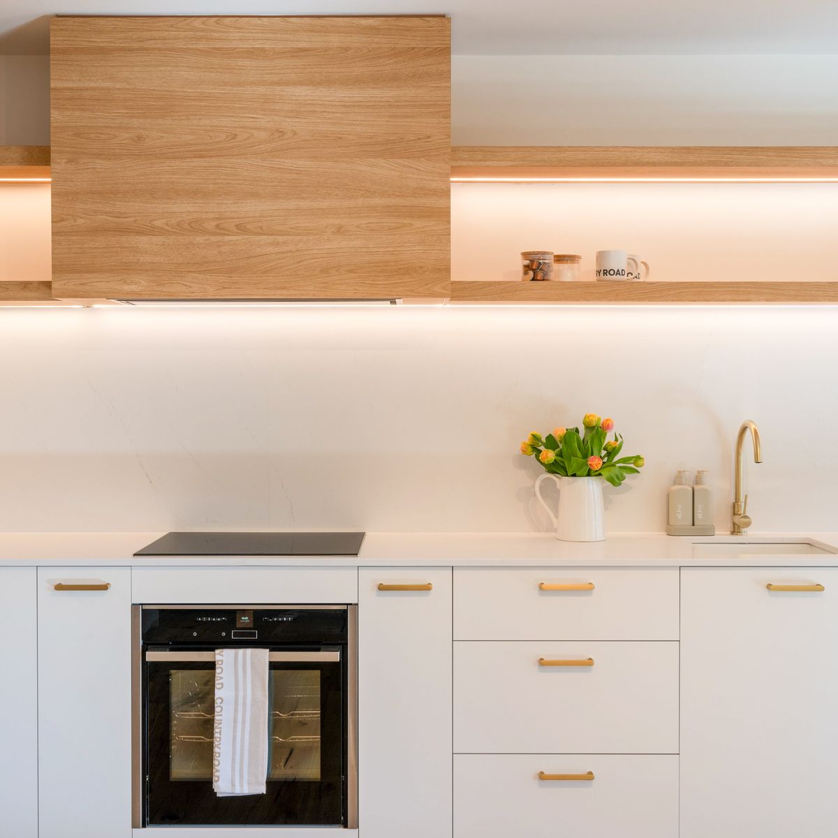 20966 - Osaka Cabinet Pull - CTC160mm - Brushed Brass