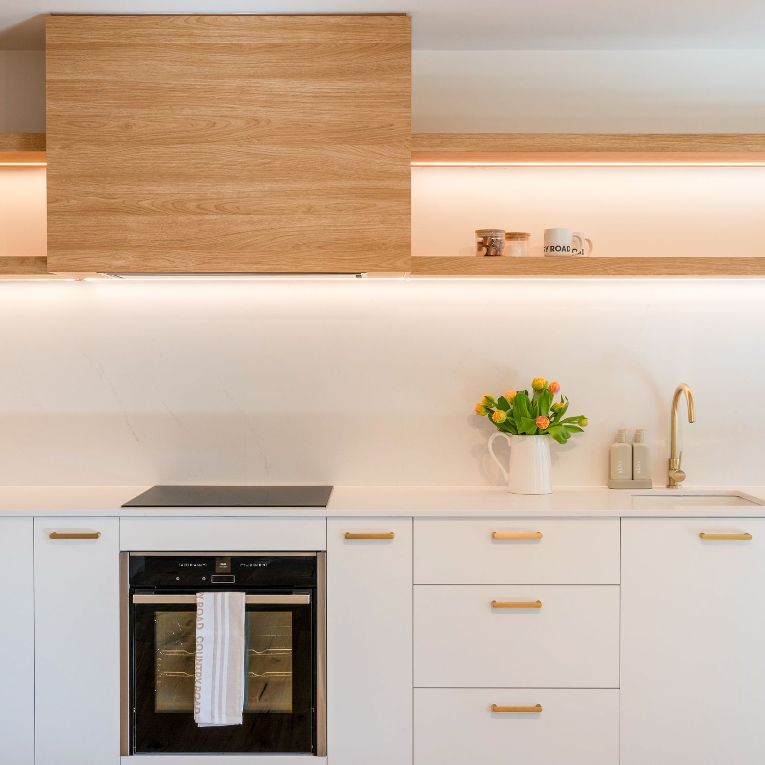 16912 - Osaka Cabinet Pull - CTC160mm - Graphite PVD