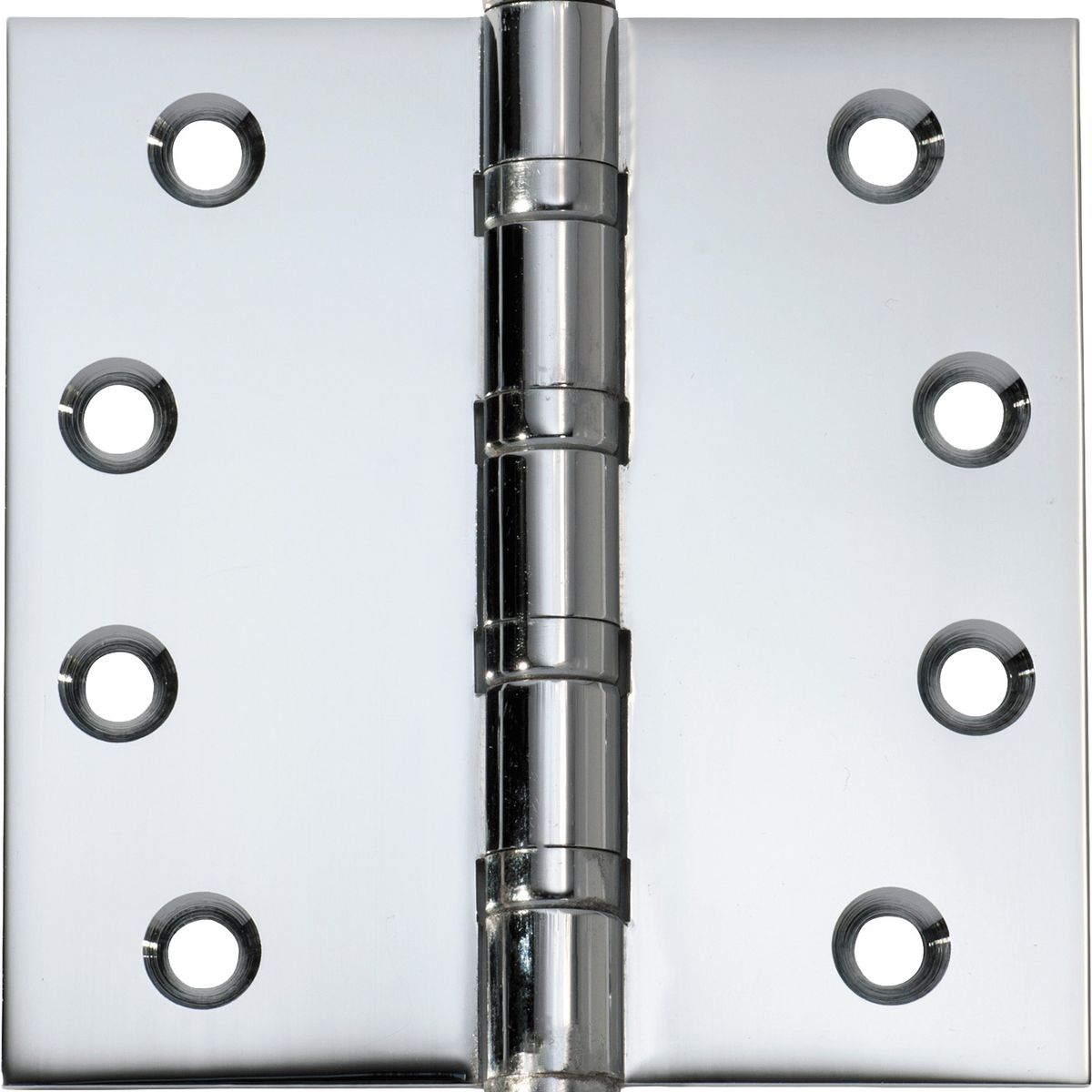 2664 - Ball Bearing Hinge - H100xW100mm - Polished Chrome