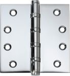 2664 - Ball Bearing Hinge - H100xW100mm - Polished Chrome