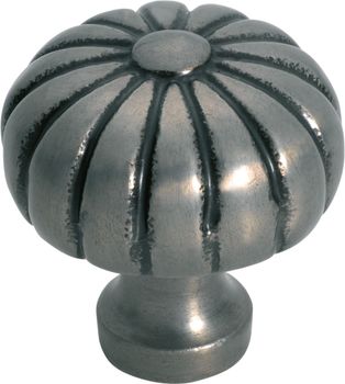 Fluted Cupboard Knob - D38xP42mm