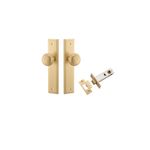 15340KPASS60 - Cambridge Knob - Stepped Backplate Passage Kit - Brushed Brass - Passage