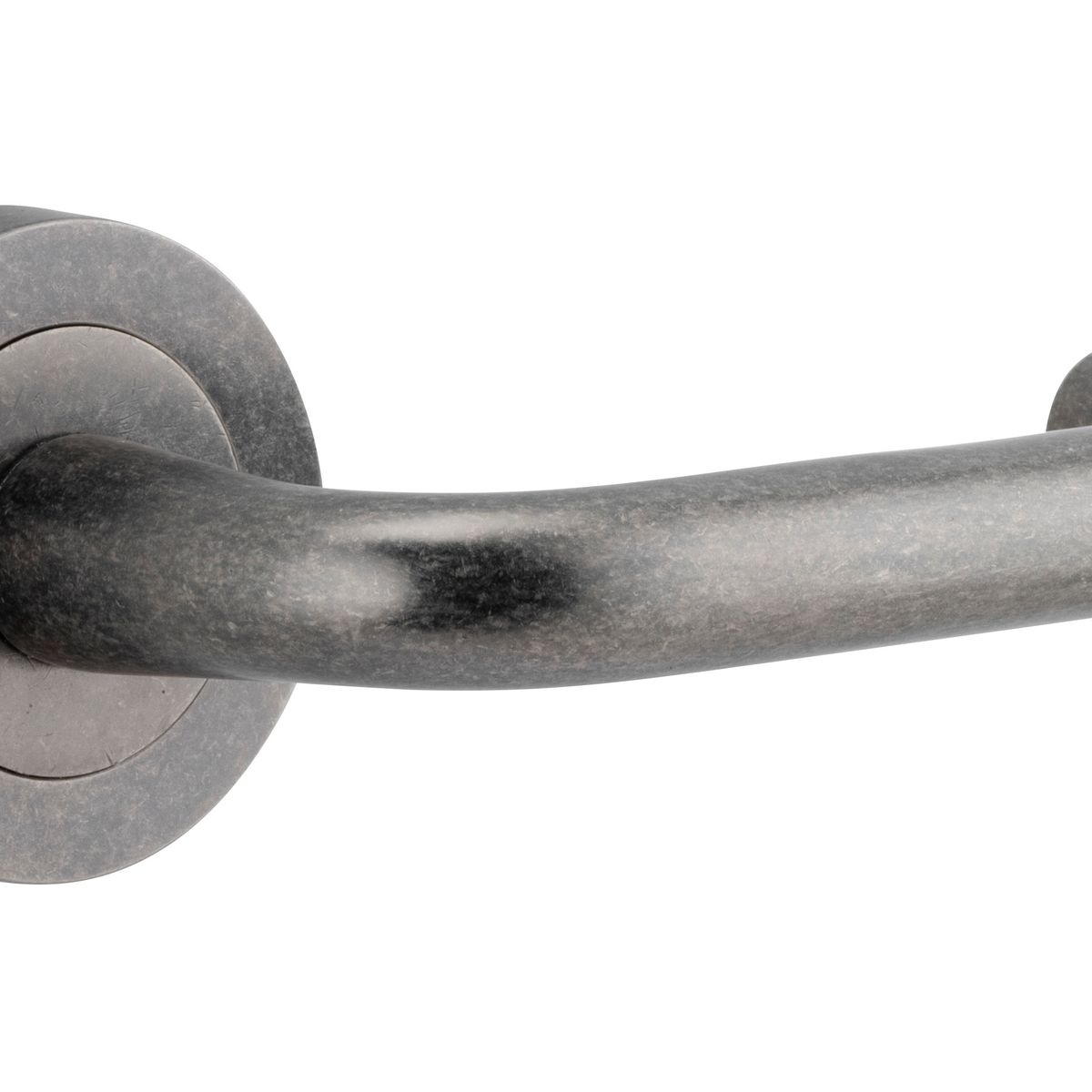 20357 - Oslo Lever - Round Rose - Distressed Nickel - Passage