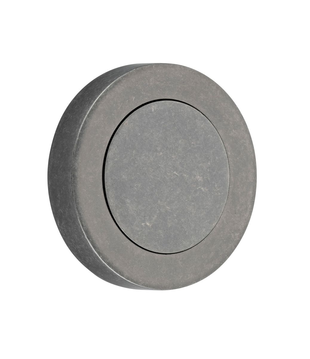 20287 - Blank Rose - Round - Distressed Nickel
