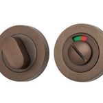 20071 - Privacy Turn With Indicator - Round - Signature Brass