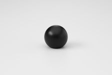 24083 - Puerto Cupboard Knob P30xD32mm - Matt Black